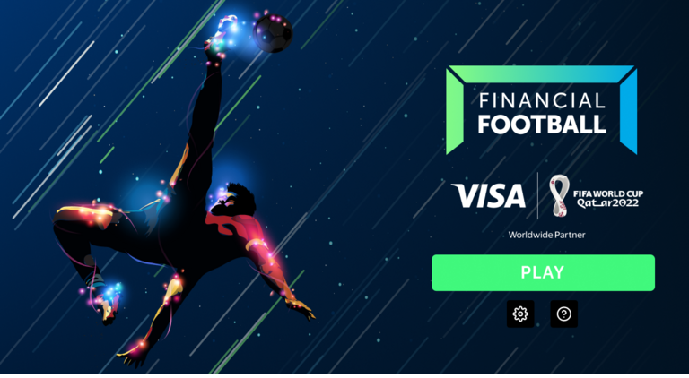Visa apunta a las metas financieras con nuevo videojuego de fútbol
